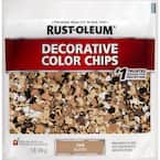 1 lb. Tan Decorative Color Chips (6-Pack)