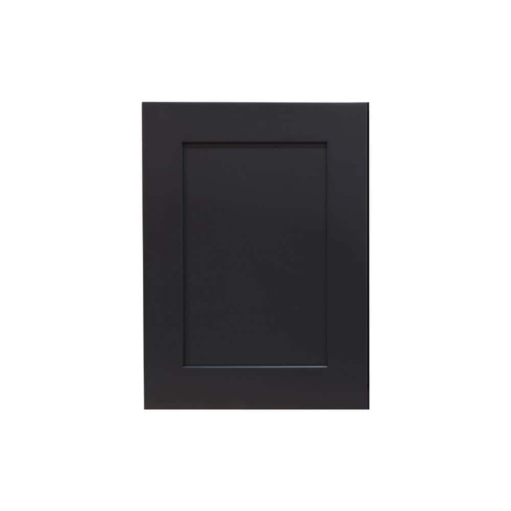 Shaker Charcoal Black Decorative Door Panel 12 in. W x 42 in. H x 0.75 in. D price history on PriceWatchPro