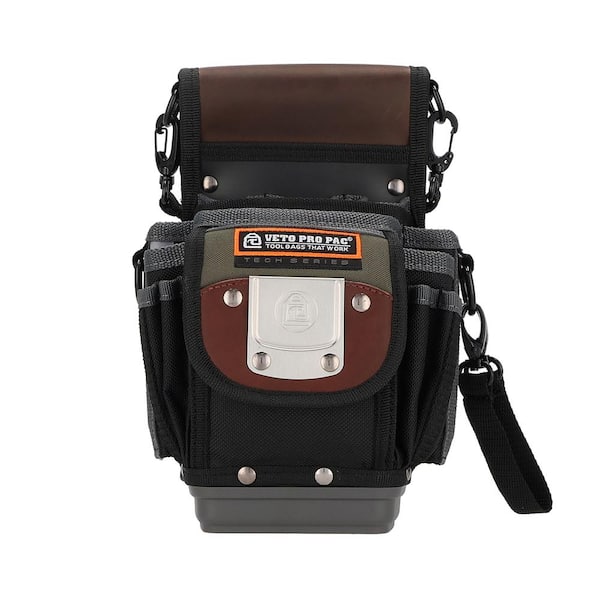 6.5 in. Small Original Nylon Tool Pouch with Pen;Knife;Pliers;Screwdriver;Wrench;Utility Knife;Tape Measure Holder