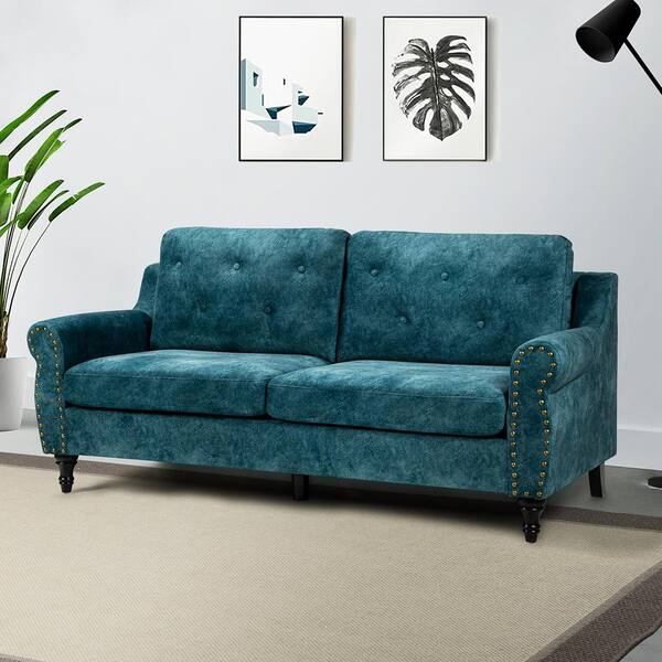 teal sofa cushions