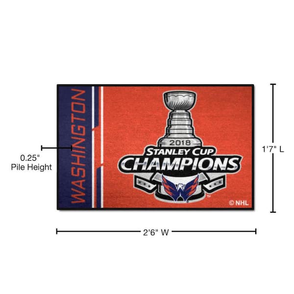 NHL Team Carpet Tiles Washington Capitals