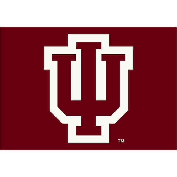 IMPERIAL Indiana University 6 ft. x 8 ft. Spirit Area Rug