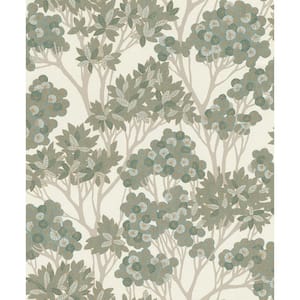 Stickley Green Tree Wallpaper