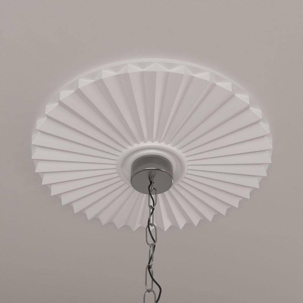 31-Inch Primed White Urethane Ceiling Medallion