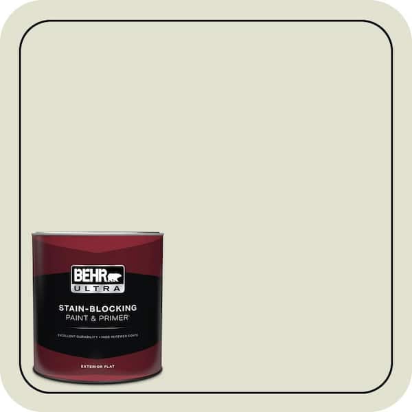 BEHR ULTRA 1 qt. #S370-1 Positive Energy Flat Exterior Paint & Primer