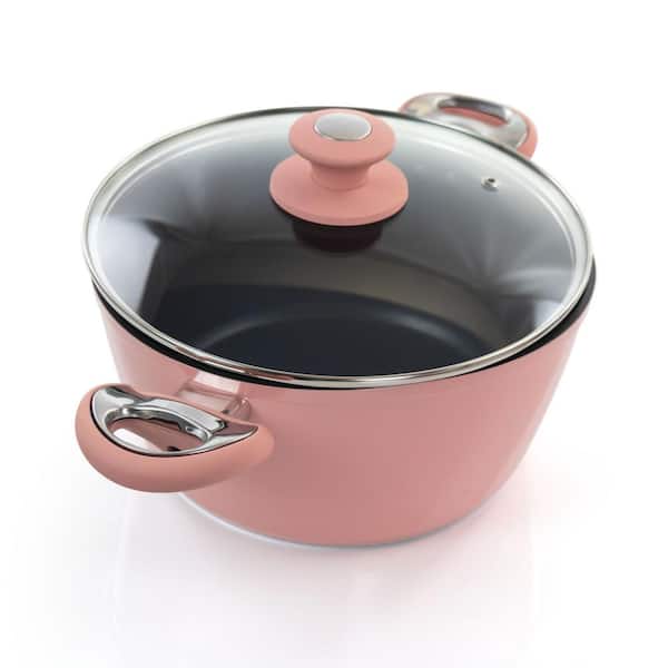 Vintage Club Aluminum Cookware Pink Cast Metal Sauce Pan Pot