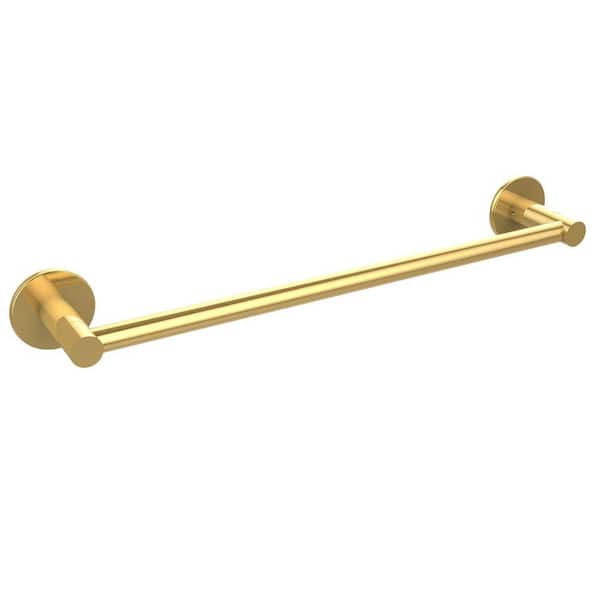 Allied Brass Fresno Collection 18 in. Towel Bar in Polished Brass