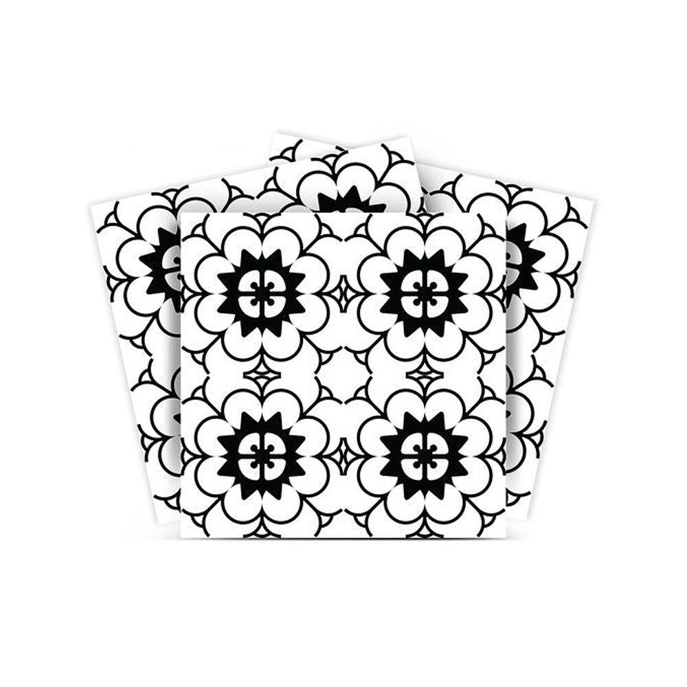 Black and White BKW1 8 in. x 8 in. Vinyl Peel and Stick Tile (24 Tiles, 10.67 sq. ft./pack) price history on PriceWatchPro