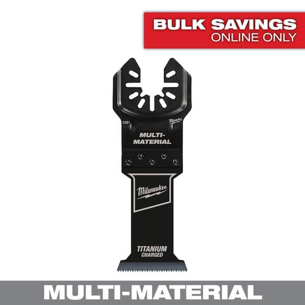 1-3/8 in. Titanium Bi-Metal Universal Fit Wood and Metal Cutting Multi-Tool Oscillating Blade (1-Pack)