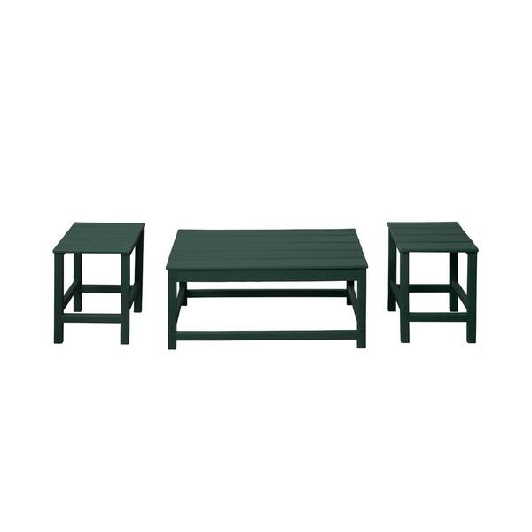 plastic coffee table set