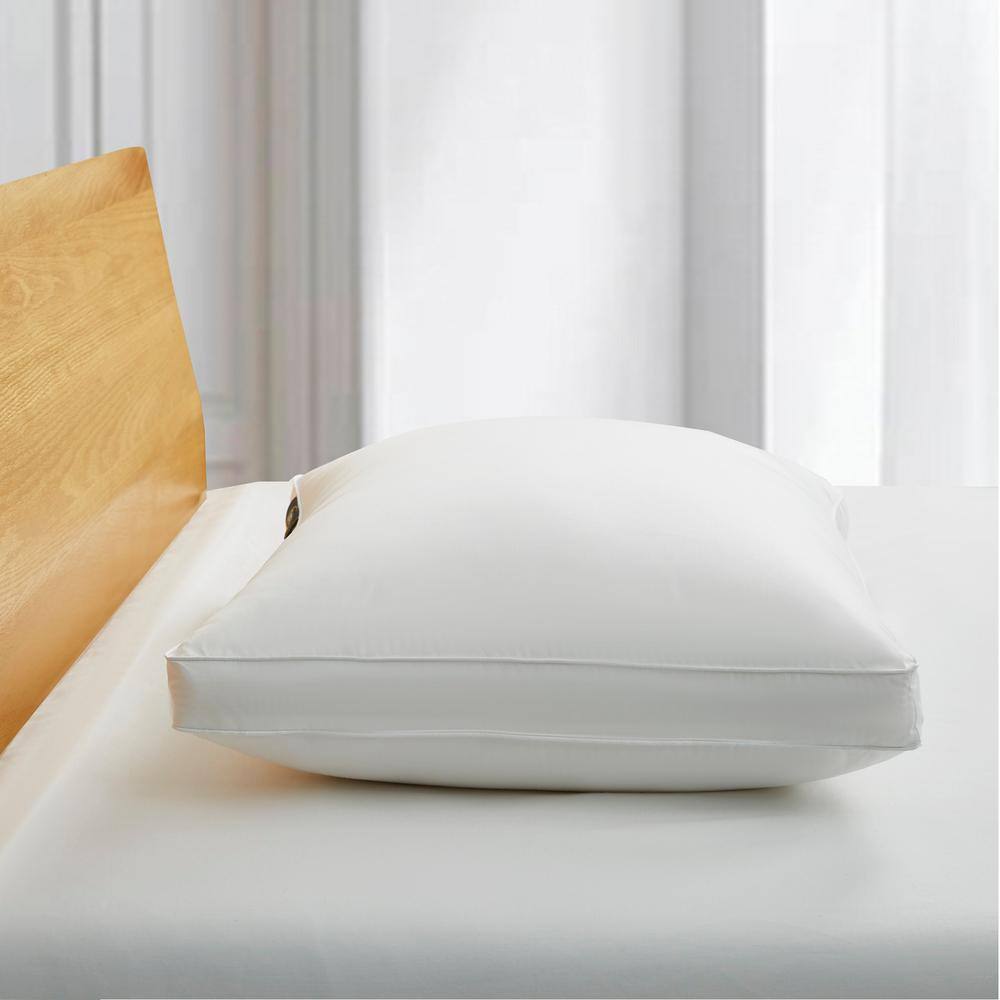 Jumbo White Hypoallergenic Down Fiber Side Sleeper Pillow