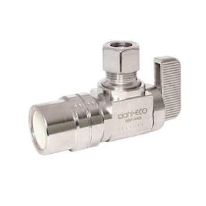 1/2 in. CPVC Inlet x 3/8 in. Compression Outlet 1/4-Turn Angle Stop