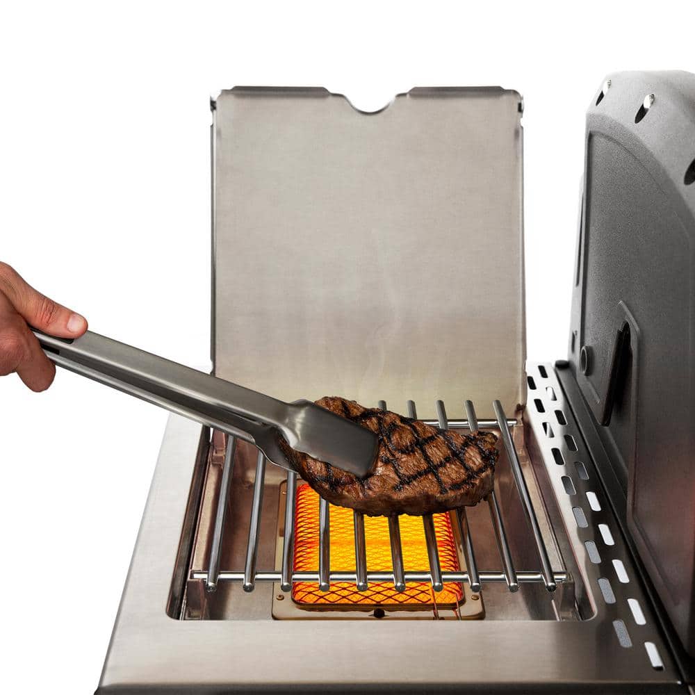 Broil King 15.5-Inch Stainless Steel Infrared Side Burner Kit