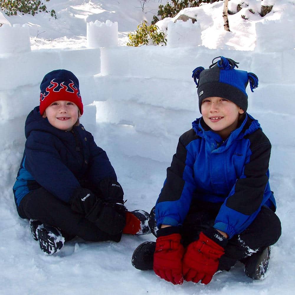 Snow Castle Kit 3 Pc Winter Snow and Beach Sand Fort Building Set