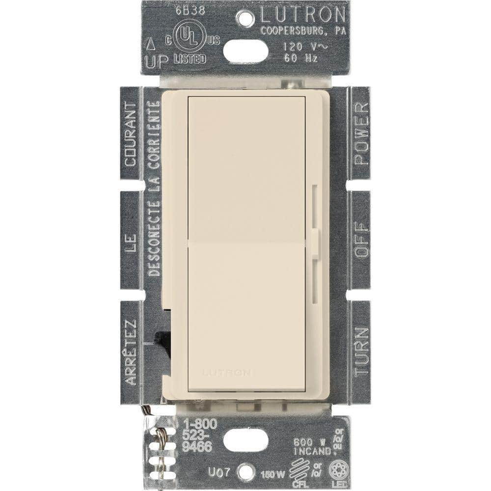 Diva LED+ Dimmer Switch for Dimmable LED Bulbs, 250-Watt/Single-Pole or 3-Way, Light Almond (DVCL-253P-LA) price history on PriceWatchPro