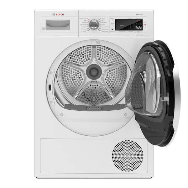 500 Series 4 cu. ft. 240-Volt Home Connect White Stackable Electric  Ventless Heat Pump Compact Dryer, ENERGY STAR