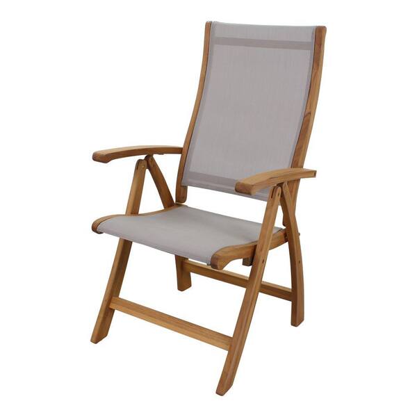 sling reclining chair outdoor