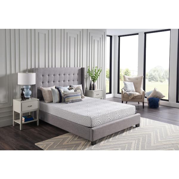 Sealy Essentials 8 in. Firm Memory Foam Smooth Top Queen Mattress in a Box