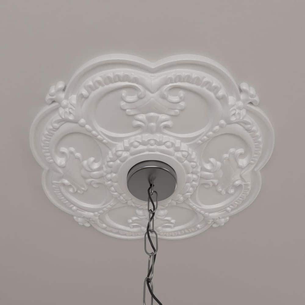 Rotherham 18" White High-Density Urethane Ceiling Medallion