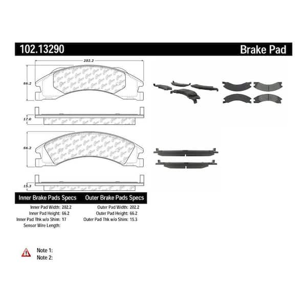 Centric Parts Disc Brake Pad Set