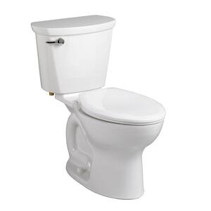 Cadet Pro 12 in. 2-Piece 1.28 GPF Single Flush Elongated Toilet in White Seat Not Included