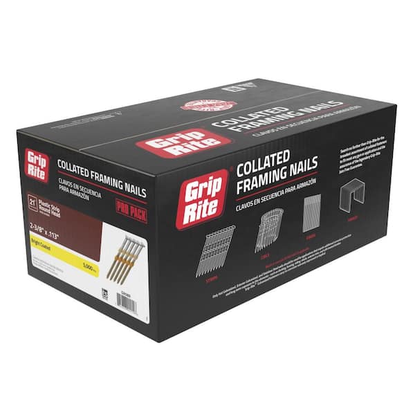 Grip-Rite GC134, 1-3/4" Grip Cap - Plastic Roofing Nails, 2000 Count, High Holding Power For Roofing Materials - View #12