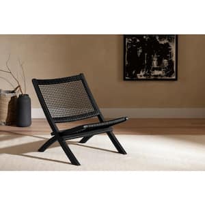 Balka Black 24 in. Accent Without Cushion