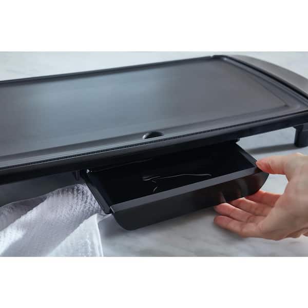 Oster DiamondForce 10 x 20 Nonstick Coating Infused with Diamonds Electric Griddle with Warming Tray