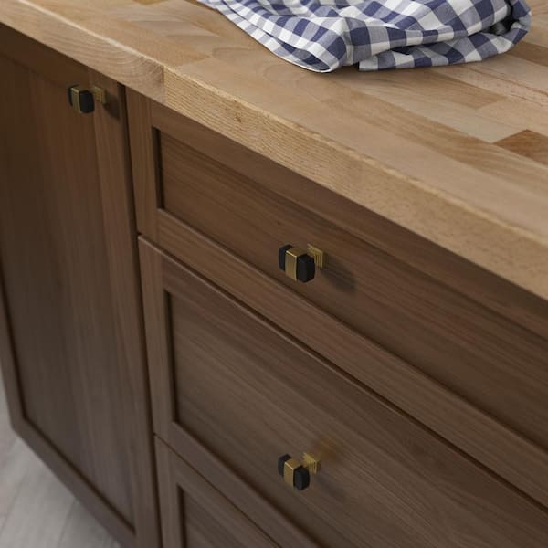 Liberty Wrapped Square Dual Finish 1-3/8 in. (35 mm) Modern