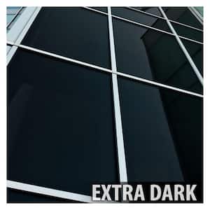 30 in. x 50 ft. NA05 Daytime Privacy and Sun Control Black (Very Dark) Window Film