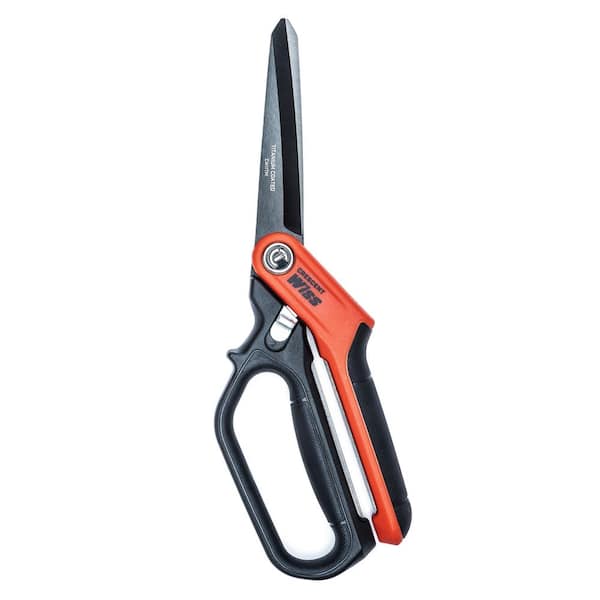 Swivel lock feature which allows blades on shears to separate