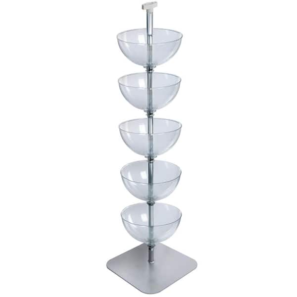 14 Pack of 1 14 Pack of 1 Azar Displays 750344 Quad Arm Bowl Tower 