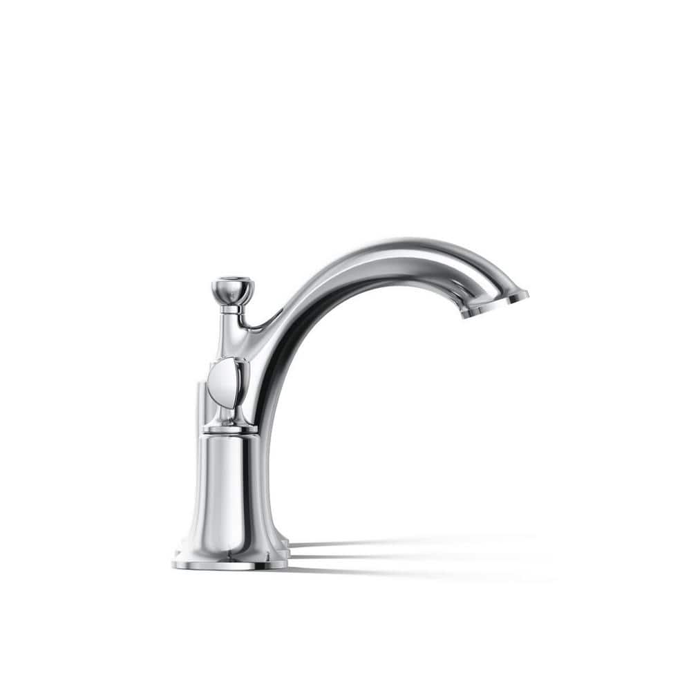 Elliston Classic Polished Chrome 8" Widespread Bathroom Faucet
