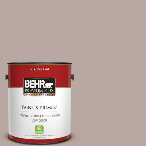 BEHR PREMIUM PLUS 1 gal. #750B-4 Prestige Flat Low Odor Interior Paint & Primer