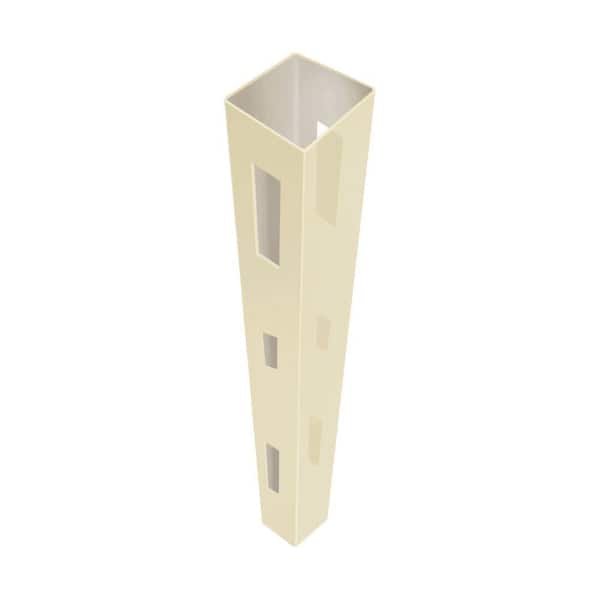 Barrette Outdoor Living 5 in. x 5 in. x 9 ft. Sand Vinyl Fence Line Post