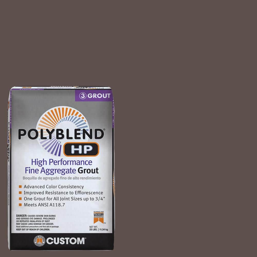 Polyblend HP #647 Brown Velvet 25 lbs. High Performance Fine Aggregate Grout price history on PriceWatchPro