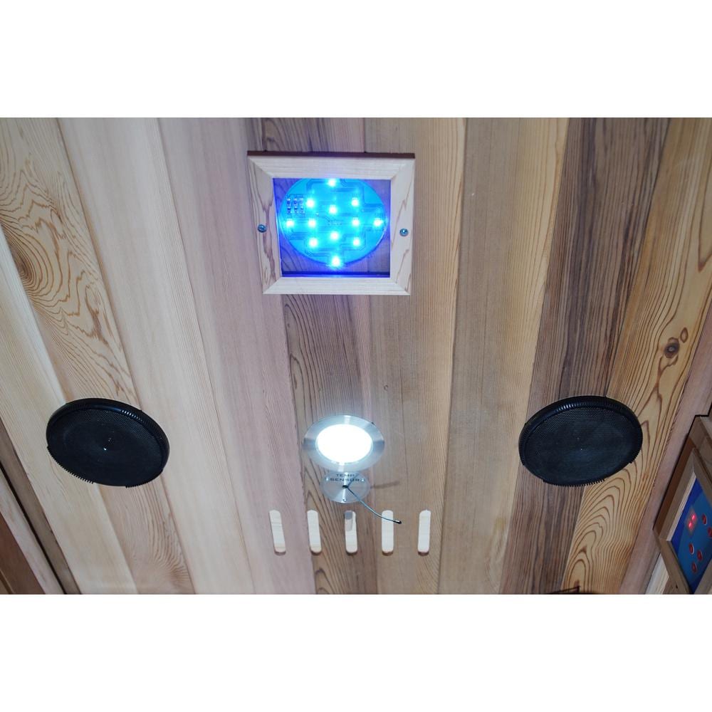 Sedona Compact Cedar Wood 1-Person Infrared Sauna