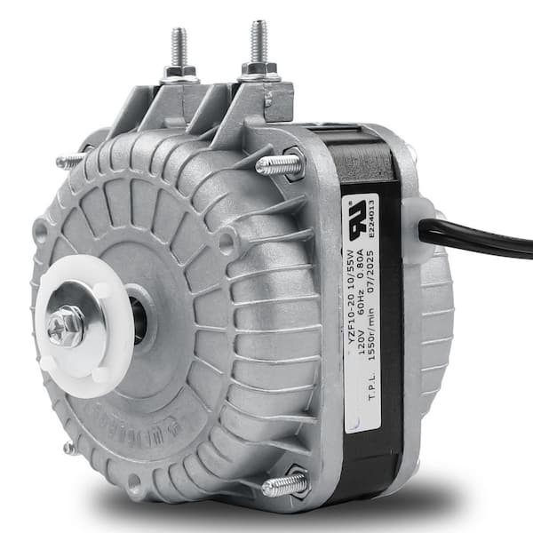 Vrbgify Fan Motor 120V 10W 55W 0.8A 60Hz 1550rpm Shaded Pole AC Motor for  Condenser Radiator Freezer Ventilation BSA1127D508