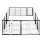 10 ft. H x 10 ft. W x 4 ft. H Kennel Heavy-Duty Pet Playpen Foot Dog Exercise Pen Cat Fence Run Chicken Coop Hens House