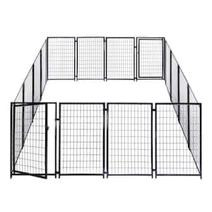 10 ft. H x 10 ft. W x 4 ft. H Kennel Heavy-Duty Pet Playpen Foot Dog Exercise Pen Cat Fence Run Chicken Coop Hens House