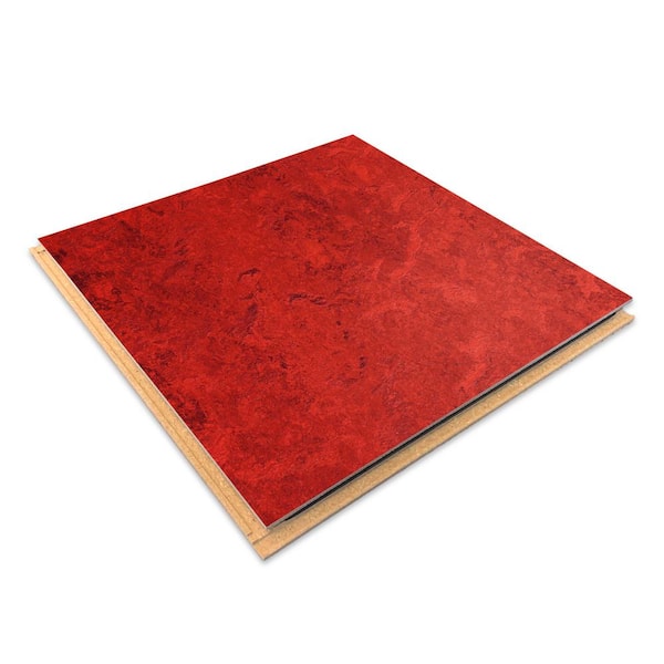 Marmoleum Cinch Loc Seal Bleeckerstreet 9.8 mm Thick x 11.81 in. Wide X 11.81 in. Length Laminate Floor Tile (6.78 sq. ft/Case)