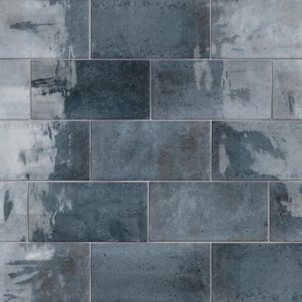 Camden Azurro 4 in. x 8 in. Ceramic Wall Tile (11.5 sq. ft. /Case)