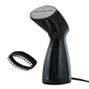 1000-Watt Green Compact Handheld Steamer with Brush with Attachment