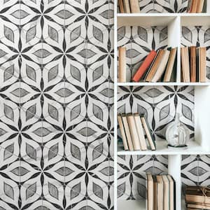 BioTech Hex Bardiglio Elazig 11 in. x 13 in. Porcelain Floor and Wall Tile (10.64 sq. ft./Case)