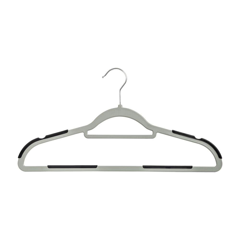 1set Random Color Hangers + 1set 5pcs Plastic Non-slip Hangers
