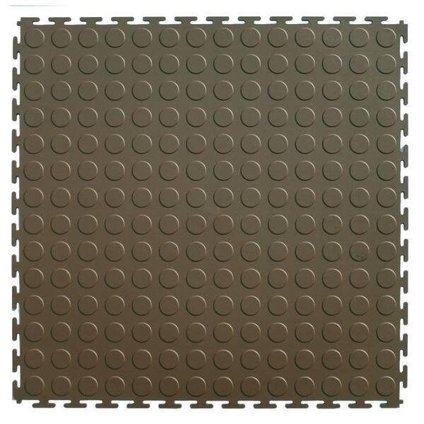 IT-tile 20-1/2 in. x 20-1/2 in. Coin Tan PVC Interlocking Multi-Purpose Flooring Tiles (23.25 sq. ft./case)