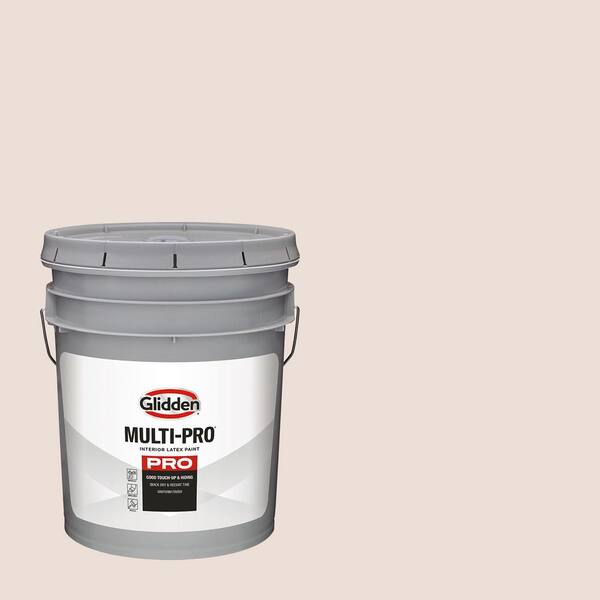 Glidden Multi-Pro 5 gal. PPG1017-1 Touchable Semi-Gloss Interior Paint ...