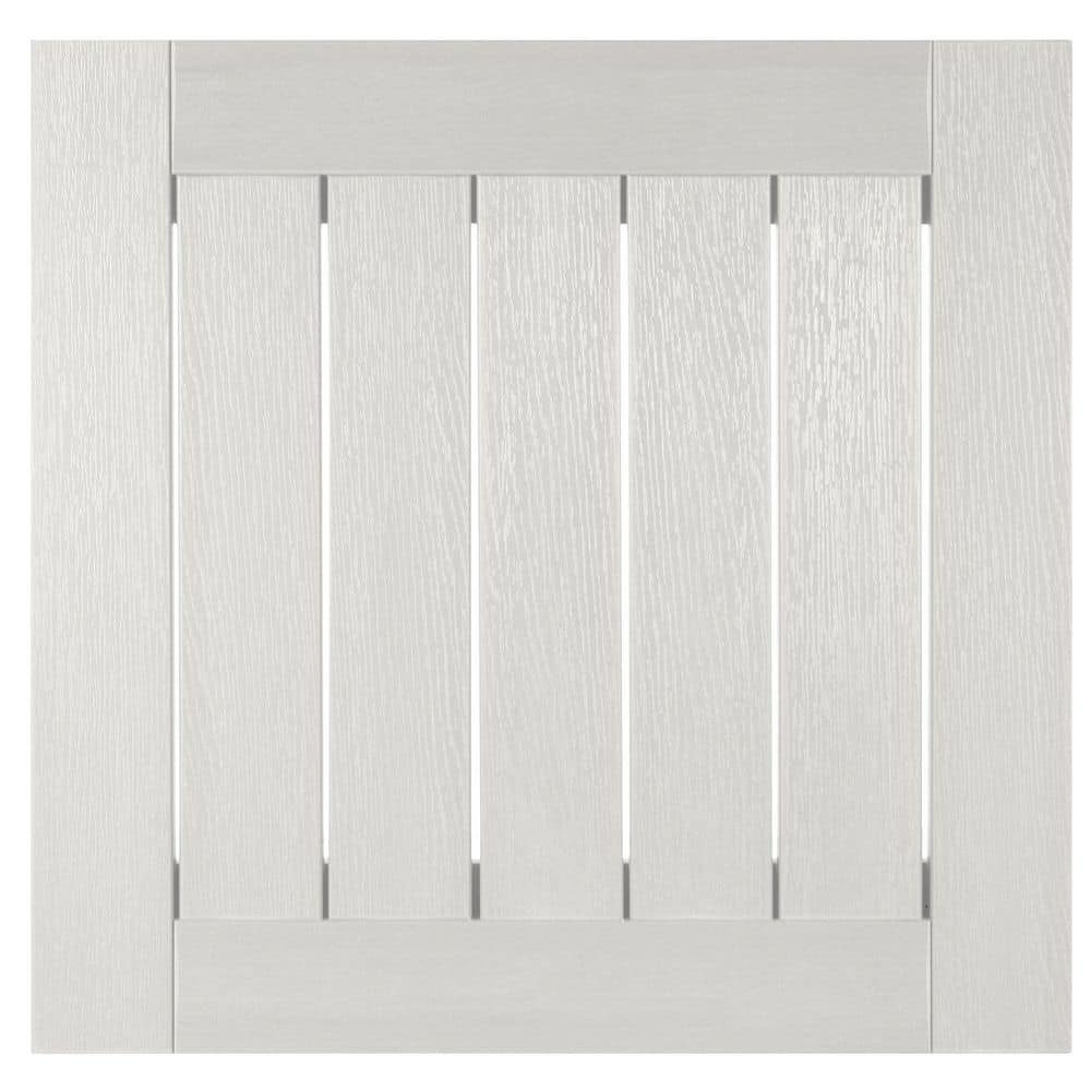 Highwood White Folding Adirondack Outdoor Side Table