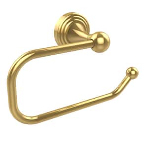 Sag Harbor Collection European Style Single Post Toilet Paper Holder in Polished Brass