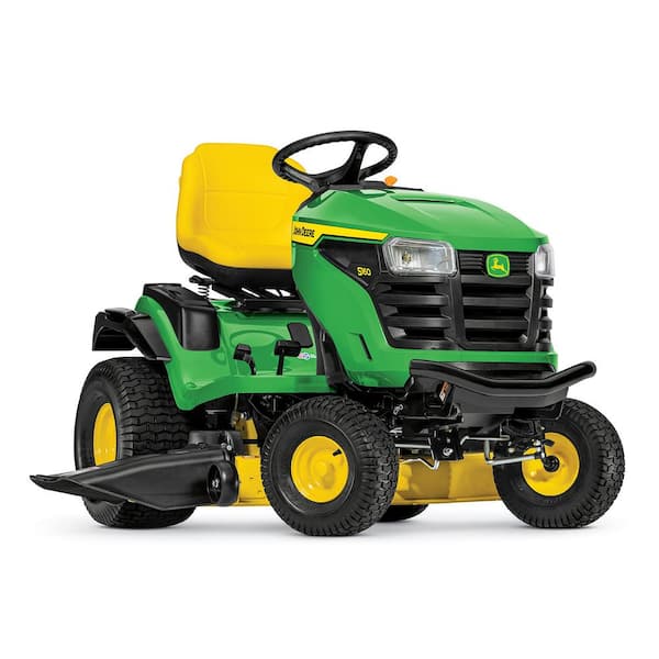 John Deere S160 48 In 24 Hp V Twin Els Gas Hydrostatic Lawn Tractor Bg21211 The Home Depot